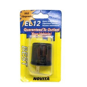 Novita EL12 Heavy Duty Flasher – 552 Upgrade | DOT Approved Turn Signal & Hazard